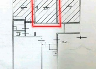 Продается комната, 11 м2, Татарстан, 44-й комплекс, 19