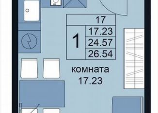 Продаю квартиру студию, 26.6 м2, Санкт-Петербург, метро Елизаровская, улица Крыленко, 14с3