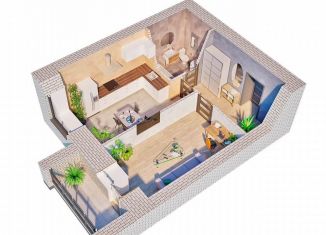 Продажа однокомнатной квартиры, 41.4 м2, Благовещенск, Северная улица