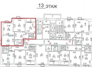 Продается трехкомнатная квартира, 71.5 м2, Москва, улица Академика Скрябина, 3/1к4, метро Рязанский проспект