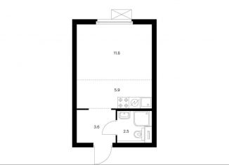 Квартира на продажу студия, 23.6 м2, Москва, метро Владыкино