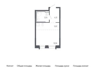 Продаю квартиру студию, 23.6 м2, Владивосток