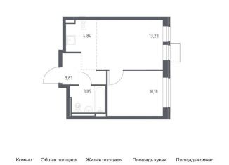 Продажа однокомнатной квартиры, 36 м2, Московская область