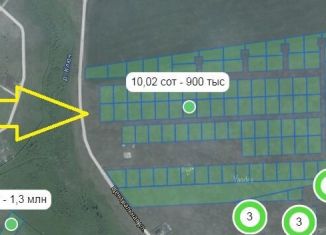 Продается участок, 10 сот., деревня Ключи, Ореховая улица