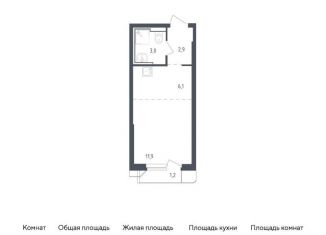 Продается квартира студия, 25 м2, городской округ Красногорск, жилой комплекс Спутник, 21
