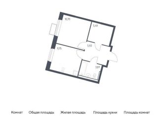 Продается 1-ком. квартира, 35.8 м2, Москва, жилой комплекс Молжаниново, к5