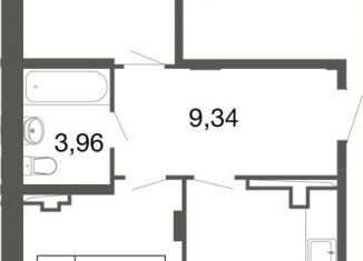 Продаю 2-комнатную квартиру, 63.3 м2, Московская область, жилой комплекс Времена Года, к12