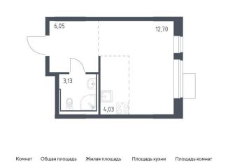 Квартира на продажу студия, 25.9 м2, Москва, САО