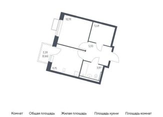 Продаю 1-комнатную квартиру, 36.5 м2, Москва, Молжаниновский район, жилой комплекс Молжаниново, к5