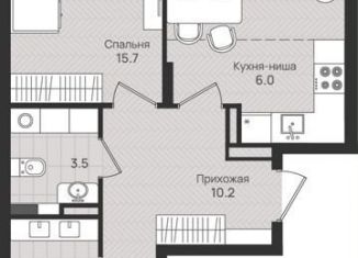Продаю 3-комнатную квартиру, 69.2 м2, Пермь