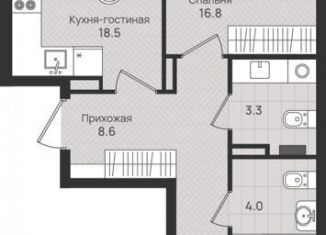 Продам 3-комнатную квартиру, 65.6 м2, Пермь