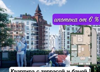 Продается 2-комнатная квартира, 59 м2, Калининград