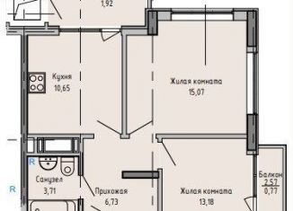 Продается двухкомнатная квартира, 52 м2, Евпатория, улица 9 Мая, 39