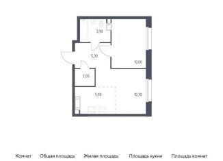 Продается однокомнатная квартира, 37.4 м2, Москва, проспект Куприна, 30к1