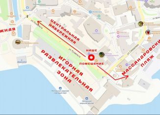 Сдача в аренду помещения свободного назначения, 289 м2, Ялта, улица Рузвельта, 12А