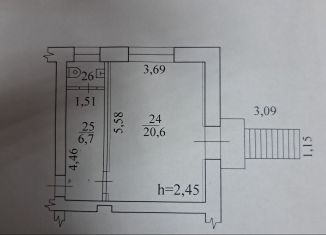 Продаю помещение свободного назначения, 28.8 м2, Хабаровский край, Дорожная улица, 10