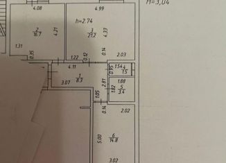 Сдаю 2-ком. квартиру, 65.9 м2, Краснодар, улица им. Героя Сарабеева В.И., 5к2, микрорайон Панорама