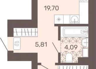2-комнатная квартира на продажу, 45.3 м2, Чита