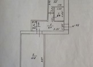 Продается 1-комнатная квартира, 33 м2, Бугульма, Петровская улица, 34