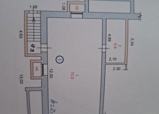 Аренда помещения свободного назначения, 80 м2, Йошкар-Ола, улица Льва Толстого, 80