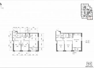 Продается 2-комнатная квартира, 65.3 м2, Екатеринбург, метро Ботаническая, Агрономическая улица, 55