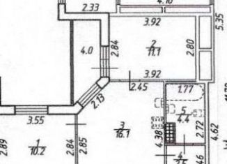 Сдаю в аренду 2-комнатную квартиру, 45 м2, Мурино, Екатерининская улица, 23