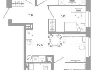 Продаю 3-комнатную квартиру, 62.5 м2, Астрахань, Боевая улица, 132с3, Советский район