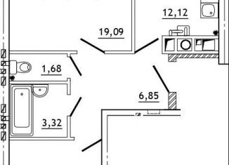 Продаю двухкомнатную квартиру, 66.4 м2, деревня Алтуховка, Олимпийская улица, 2