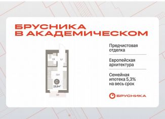 Продам квартиру студию, 19.9 м2, Екатеринбург