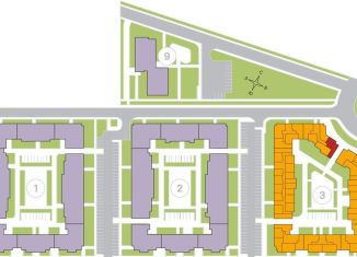 Продается трехкомнатная квартира, 69.6 м2, посёлок Стрельна, ЖК Любоград