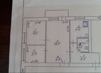 Продается 3-ком. квартира, 45.4 м2, посёлок городского типа Красногвардейское, улица 50 лет Октября, 19