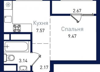 Продаю 1-комнатную квартиру, 25 м2, Благовещенск