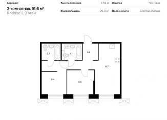 Продам 2-комнатную квартиру, 51.6 м2, Санкт-Петербург, метро Лиговский проспект