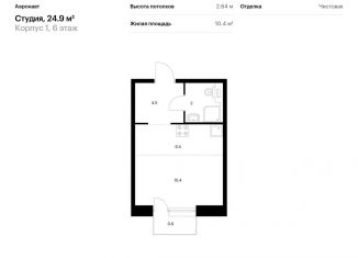 Продаю квартиру студию, 24.9 м2, Санкт-Петербург, метро Лиговский проспект