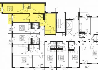 3-комнатная квартира на продажу, 81.6 м2, деревня Куттузи, Константиновская улица