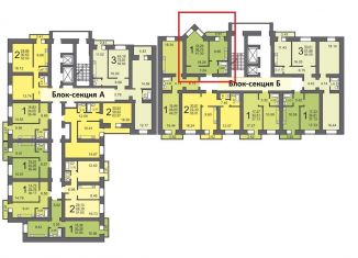 Продается 1-комнатная квартира, 38.3 м2, Саратов, Ленинский район, Гвардейская улица, 47/53