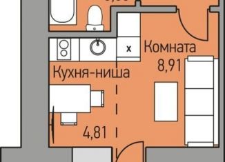 Продается квартира студия, 24 м2, Кировская область, Ботаническая улица, 1