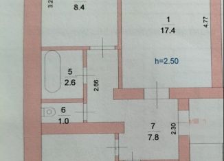 Продам 3-комнатную квартиру, 58.4 м2, посёлок городского типа Советский, улица Пушкина