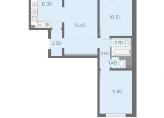 Продаю 3-комнатную квартиру, 61.5 м2, Санкт-Петербург, метро Академическая, Пахомовская улица