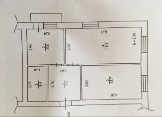 Продажа двухкомнатной квартиры, 52.3 м2, Короча, улица Карла Маркса, 34А