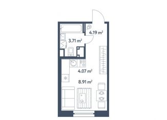 Квартира на продажу студия, 20.9 м2, Москва, жилой комплекс Светлый Мир Станция Л, к26, ЮВАО