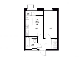 Продажа 1-ком. квартиры, 32.1 м2, Волгоград, Гомельская улица, Ворошиловский район