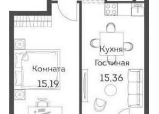 Продам двухкомнатную квартиру, 46.3 м2, Москва, жилой комплекс Аквилон Митино, к1, ЖК Аквилон Митино