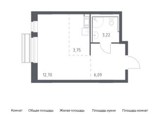 Продам квартиру студию, 25.8 м2, Московская область
