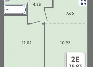 2-ком. квартира на продажу, 38.9 м2, Пермский край