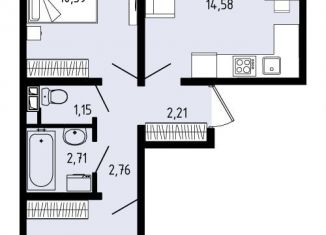 Продается 3-ком. квартира, 47.1 м2, село Фролы