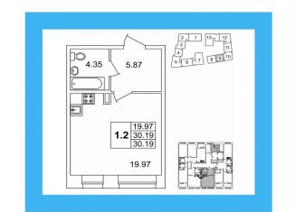 Продажа квартиры студии, 30.2 м2, Санкт-Петербург, метро Волковская, Волковский проспект, 6