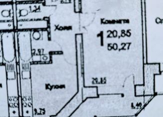 Однокомнатная квартира на продажу, 50.3 м2, посёлок подсобного хозяйства Воскресенское, посёлок подсобного хозяйства Воскресенское, 41к4