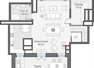 Продается 3-комнатная квартира, 238.6 м2, Москва, Потаповский переулок, 5с4