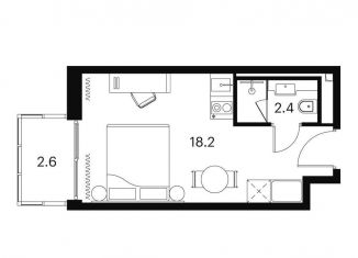 Продам квартиру студию, 23.2 м2, Москва, район Отрадное, Сигнальный проезд, 12